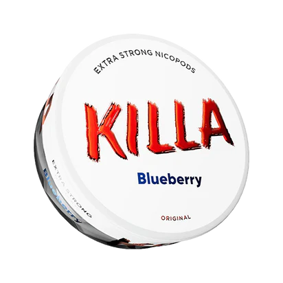 Buy Killa Snus – Killa Blueberry snus pouches, next day delivery
