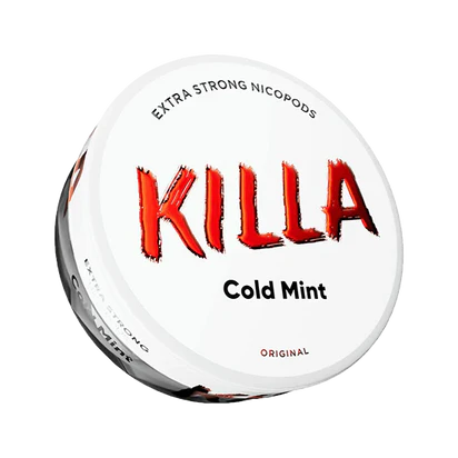 Bargain Killa Snus – Killa Cold Mint snus pouches, next day delivery