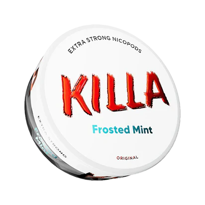Killa Snus for sale – Killa Frosted Mint snus pouches, next day delivery