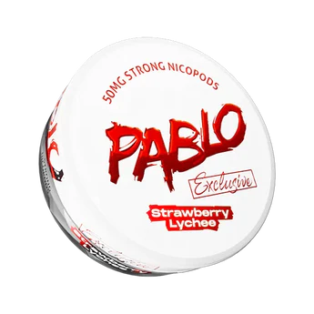 Buy Pablo Snus – Pablo Strawbery Lychee snus pouches, next day delivery