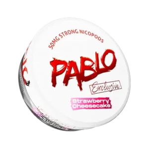 Buy Pablo Snus – Pablo Strawberry Cheesecake snus pouches, next day delivery