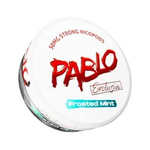 Buy Pablo Snus – Pablo Frosted Mint snus pouches, next day delivery