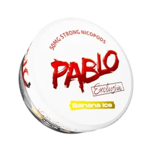 Buy Pablo Snus – Pablo Banana Hit snus pouches, next day delivery