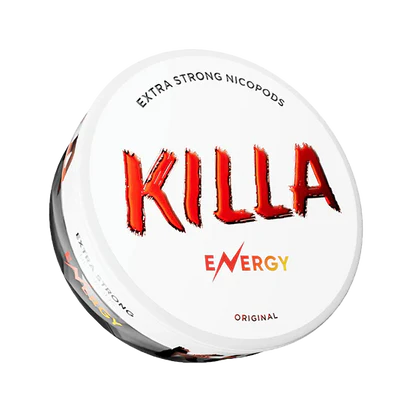 Buy Killa Snus – Killa Energy snus pouches, next day delivery