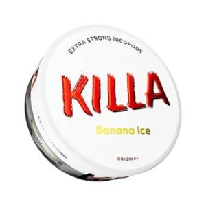 Bargain Killa Snus – Killa Banana Ice snus pouches, next day delivery