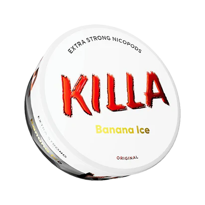 Bargain Killa Snus – Killa Banana Ice snus pouches, next day delivery