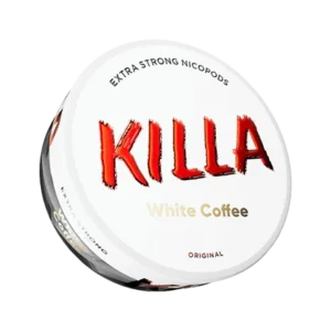 Killa Snus for sale – Killa White Coffee snus pouches, next day delivery