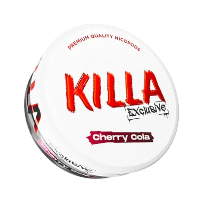 Buy Killa Snus – Killa Cherry Cola snus pouches, next day delivery
