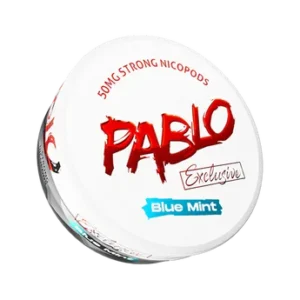 Buy Pablo Snus – Pablo Blue Mint snus pouches, next day delivery