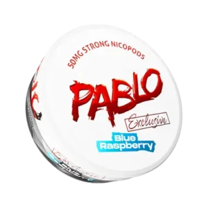 Buy Pablo Snus – Pablo Blue Raspberry snus pouches, next day delivery