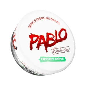 Buy Pablo Snus – Pablo Green Mint snus pouches, next day delivery