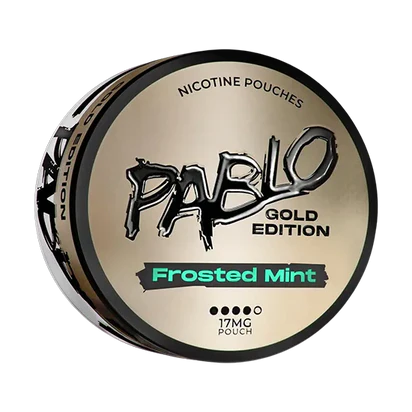 Buy Pablo Gold Snus – Pablo Gold Frosted Mint snus pouches, next day delivery