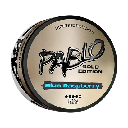 Buy Pablo Gold Snus – Pablo Gold Blue Raspberry snus pouches, next day delivery