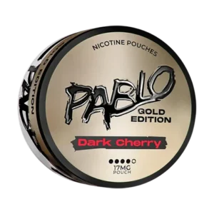 Buy Pablo Gold Snus – Pablo Gold Dark Cherry snus pouches, next day delivery