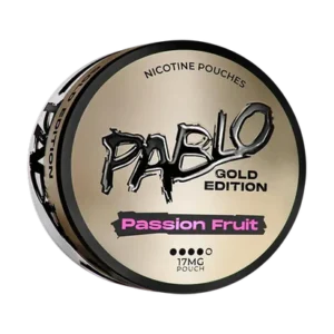 Buy Pablo Gold Snus – Pablo Gold Passionfruit snus pouches, next day delivery