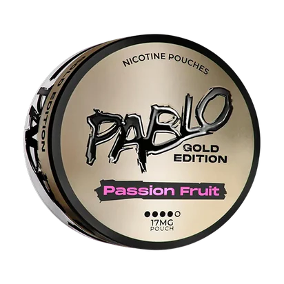 Buy Pablo Gold Snus – Pablo Gold Passionfruit snus pouches, next day delivery
