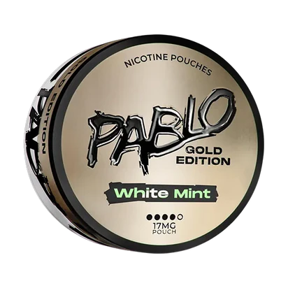 Buy Pablo Gold Snus – Pablo Gold White Mint snus pouches, next day delivery