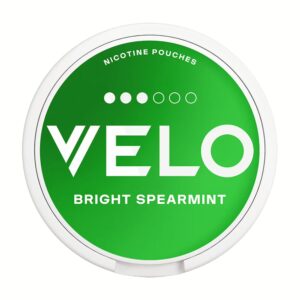 Buy Velo Snus – Velo Bright Spearmint snus pouches, next day delivery