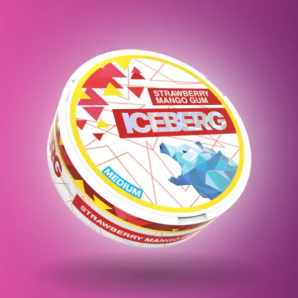 Iceberg Medium Strawberry Mango Gum 20mg - Image 1