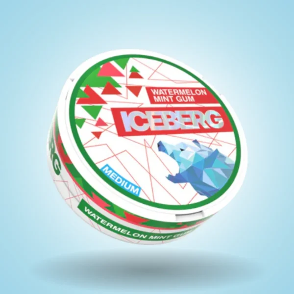 Iceberg Medium Watermelon Mint Gum 20mg - Image 1