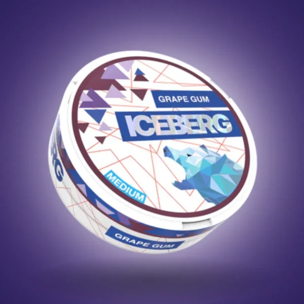 Iceberg Medium Grape Gum 20mg - Image 1