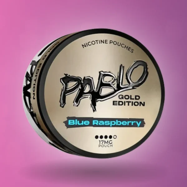Pablo Gold Edition Blue Raspberry - Image 1