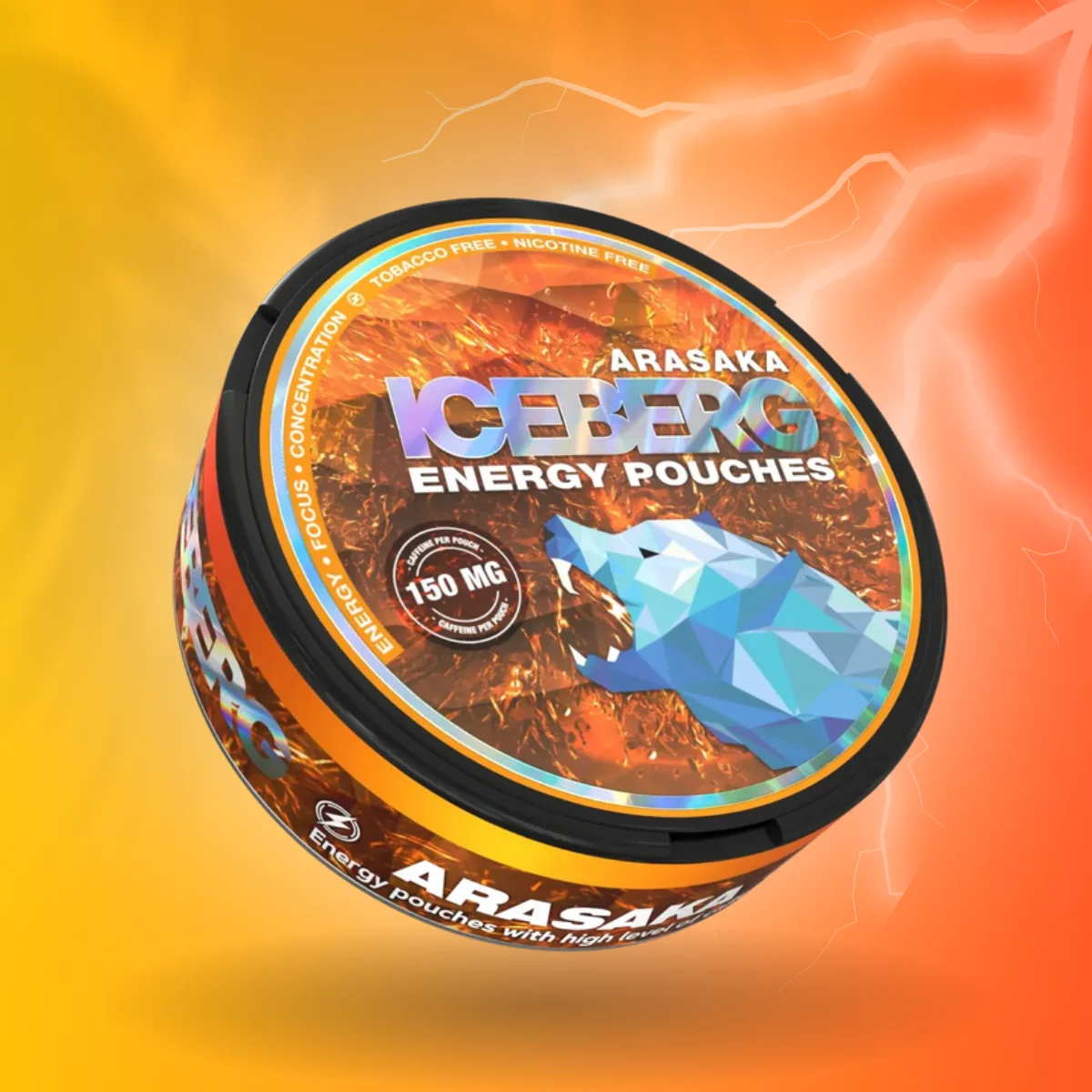 4 Iceberg Caffeine Energy Arasaka - Image 1