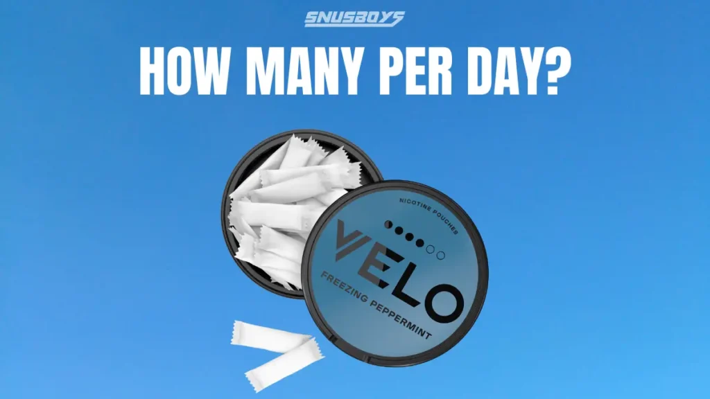 How Many Snus Should You Use A Day?