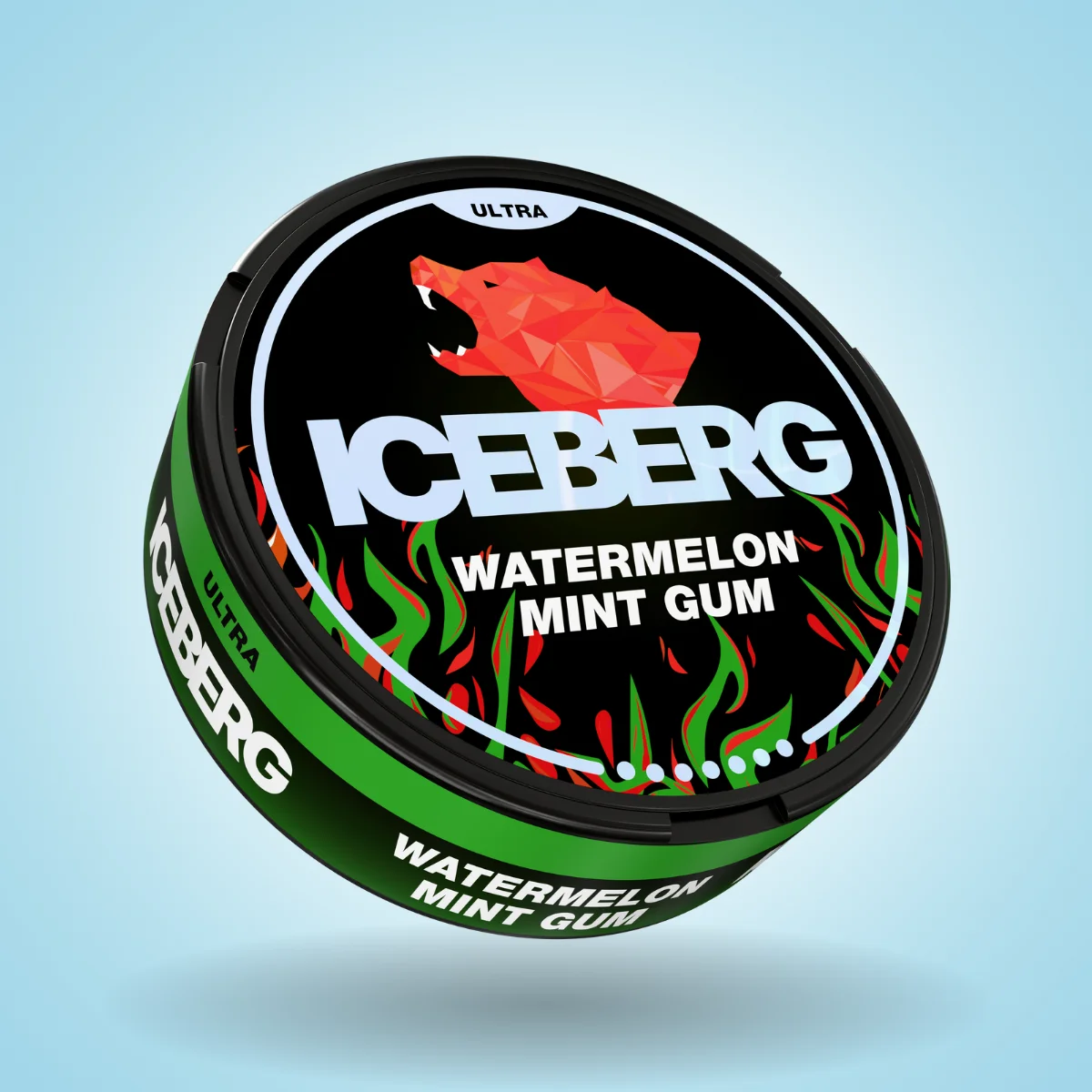 Iceberg Ultra Watermelon Mint Gum Iceberg Watermelon Mint Gum Ultra 70mg - Image 1