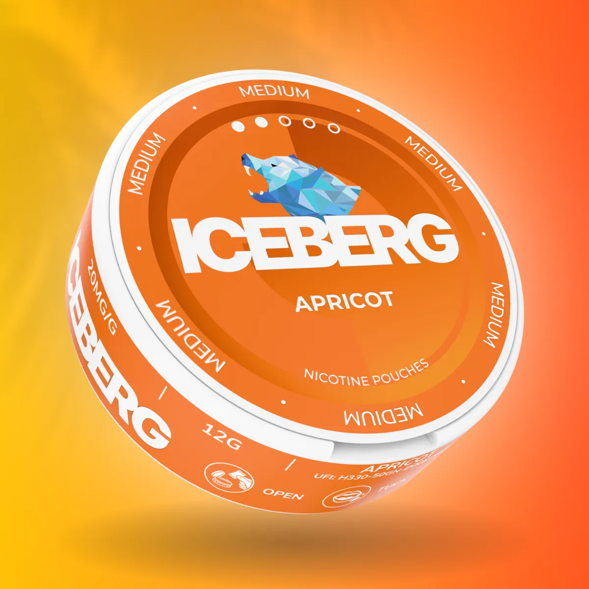 Iceberg Apricot 20mg Iceberg Medium Apricot - Image 1
