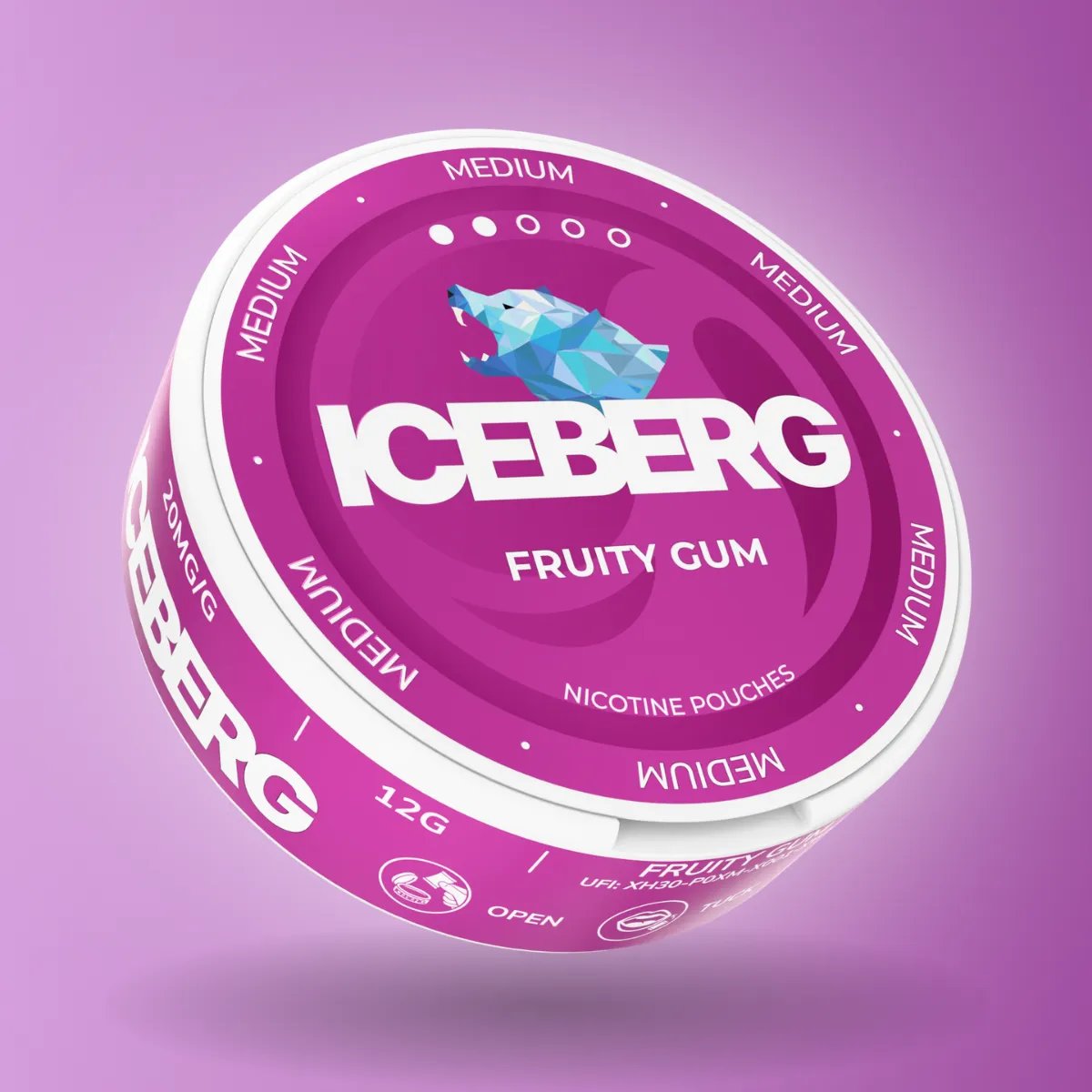 Iceberg Fruity Gum 20mg Iceberg Medium Fruity Gum - Image 1